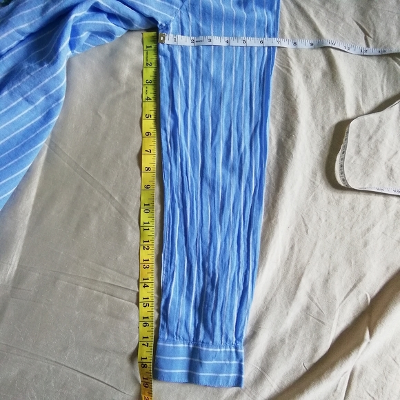 dizzylizzy stripped embroidered shirt size XL - Picture 6 of 7